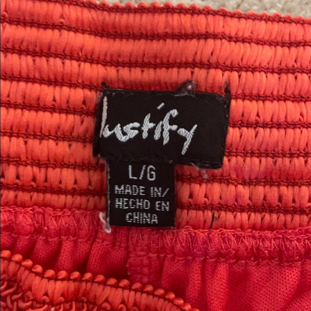 Pink Ruffle Shorts - Picture 3 of 3